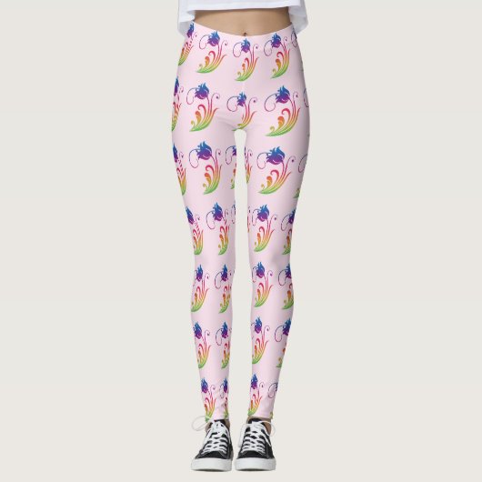 Bloem Leggings (Voorkant)