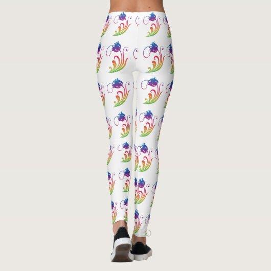 Bloem Leggings (Achterkant)