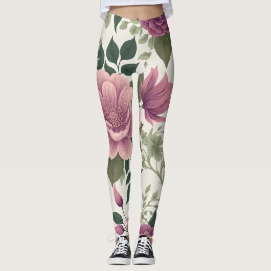 Bloem Leggings (Voorkant)