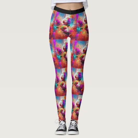 Bloem Leggings (Voorkant)