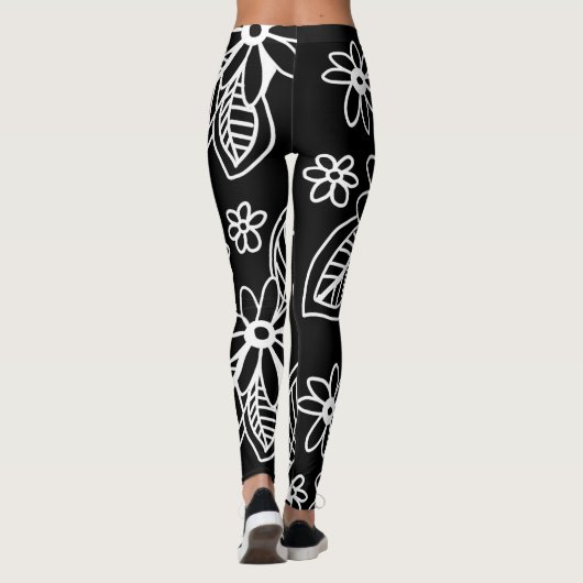 Bloem Leggings (Achterkant)