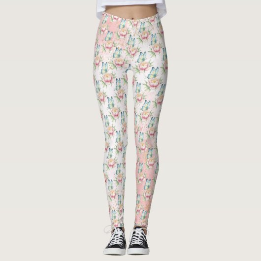 Bloem Leggings (Voorkant)
