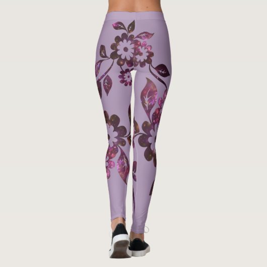 Bloem Leggings (Achterkant)