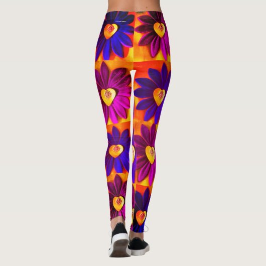 Bloem Leggings (Achterkant)