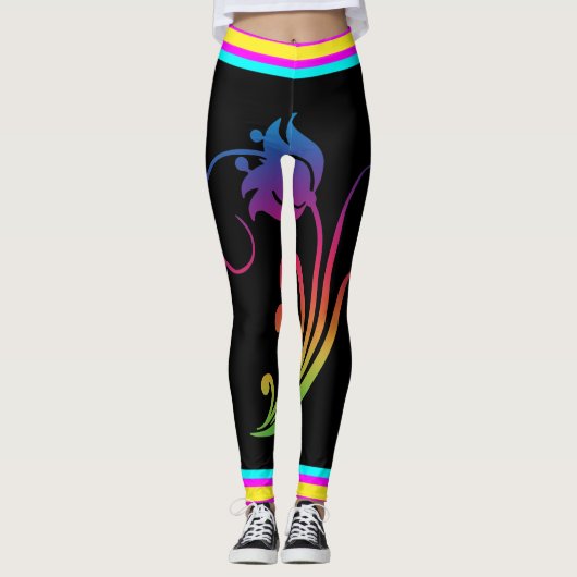 Bloem Leggings (Voorkant)