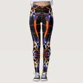 Bloem Leggings door HammondArt (Voorkant)