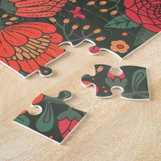 bloem legpuzzel (Zijkant)