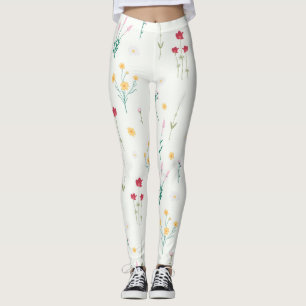 Bloem Lente Bloeiende Bloemen Leggings