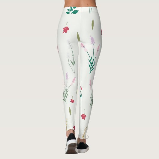 Bloem Lente Bloeiende Bloemen Leggings (Achterkant)