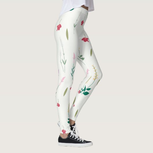 Bloem Lente Bloeiende Bloemen Leggings (Rechts)