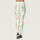 Bloem Lente Bloeiende Bloemen Leggings (Achterkant)