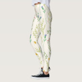 Bloem Lente Bloeiende Bloemen Leggings (Links)