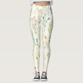 Bloem Lente Bloeiende Bloemen Leggings