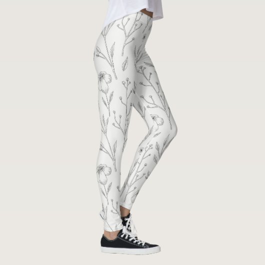 Bloem Lente Bloeiende Bloemen Leggings (Rechts)