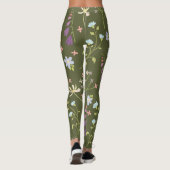 Bloem Lente Bloeiende Bloemen Leggings (Achterkant)