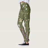 Bloem Lente Bloeiende Bloemen Leggings (Links)