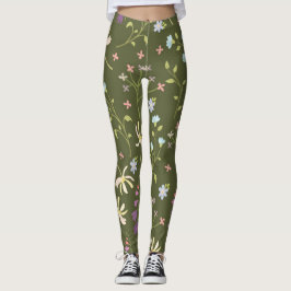Bloem Lente Bloeiende Bloemen Leggings