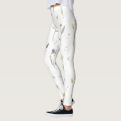 Bloem Lente Bloeiende Bloemen Leggings (Links)