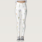 Bloem Lente Bloeiende Bloemen Leggings (Voorkant)
