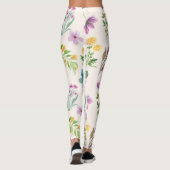 Bloem Lente Bloeiende Bloemen Leggings (Achterkant)