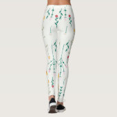 Bloem Lente Bloeiende Bloemen Leggings (Achterkant)