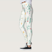 Bloem Lente Bloeiende Bloemen Leggings (Links)