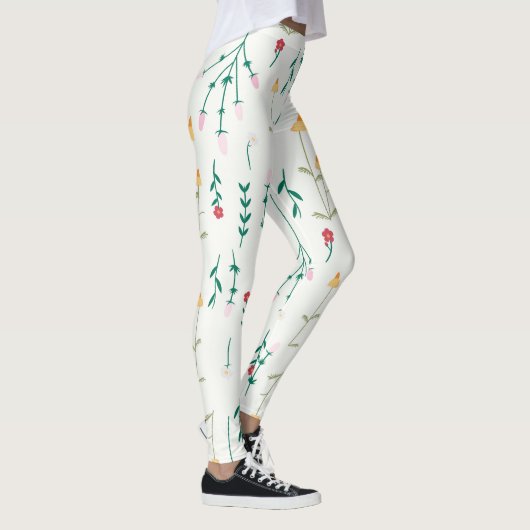 Bloem Lente Bloeiende Bloemen Leggings (Rechts)