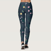 Bloem Lente Bloeiende Bloemen Leggings (Achterkant)
