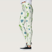 Bloem Lente Bloeiende Bloemen Leggings (Links)