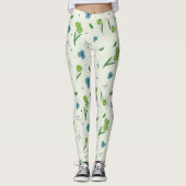 Bloem Lente Bloeiende Bloemen Leggings (Voorkant)
