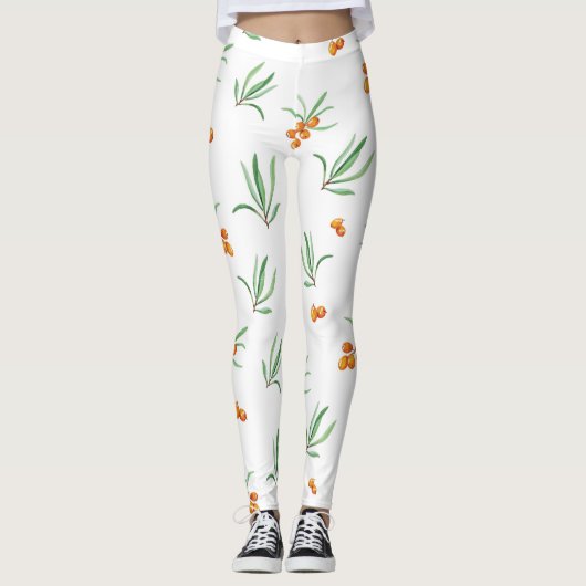Bloem Lente Bloeiende Bloemen Leggings (Voorkant)