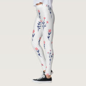Bloem Lente Bloeiende Bloemen Leggings (Links)