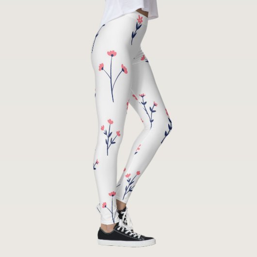 Bloem Lente Bloeiende Bloemen Leggings (Rechts)