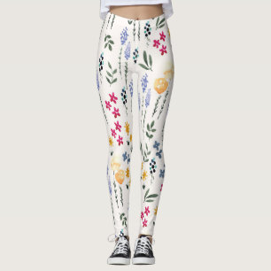 Bloem Lente Bloeiende Bloemen Leggings
