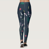 Bloem Lente Bloeiende Bloemen Leggings (Achterkant)