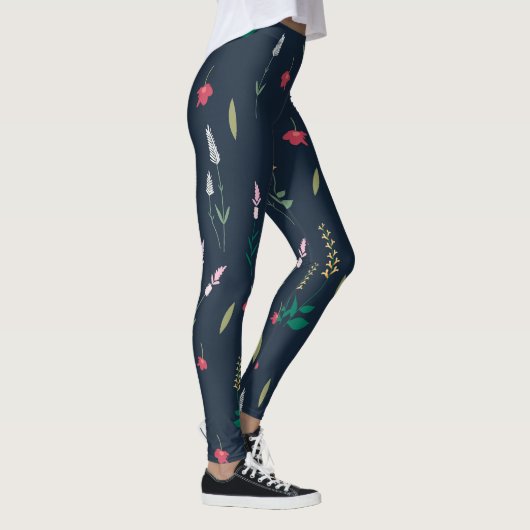 Bloem Lente Bloeiende Bloemen Leggings (Rechts)