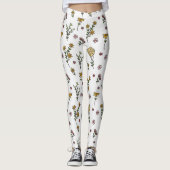 Bloem Lente Bloeiende Bloemen Leggings (Voorkant)