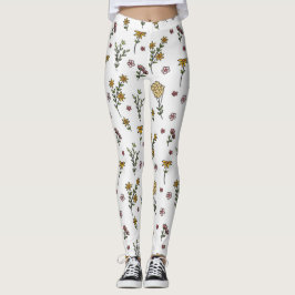 Bloem Lente Bloeiende Bloemen Leggings