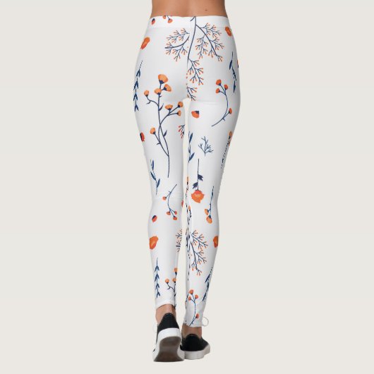 Bloem Lente Bloeiende Bloemen Leggings (Achterkant)