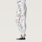 Bloem Lente Bloeiende Bloemen Leggings (Links)