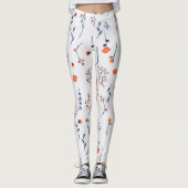 Bloem Lente Bloeiende Bloemen Leggings (Voorkant)