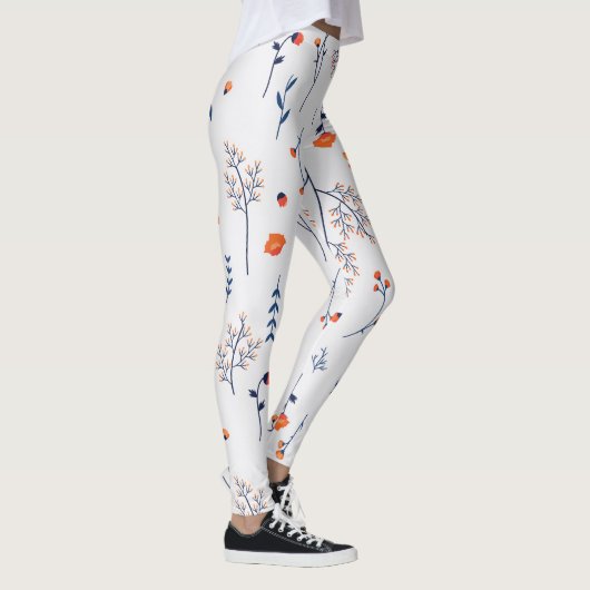 Bloem Lente Bloeiende Bloemen Leggings (Rechts)