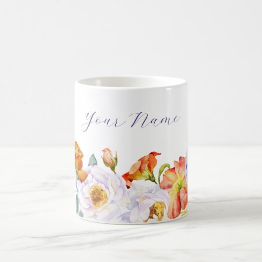 Bloem lente tuin vlinder koffiemok (Center)