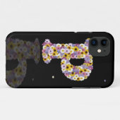 Bloem letter p Case-Mate iPhone case (Achterkant (horizontaal))