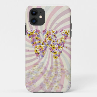 Bloem letter w iPhone 11 hoesje