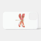 Bloem libel met sieraden sakura Case-Mate iPhone case (Achterkant (horizontaal))
