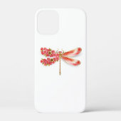 Bloem libel met sieraden sakura Case-Mate iPhone case (Achterkant)