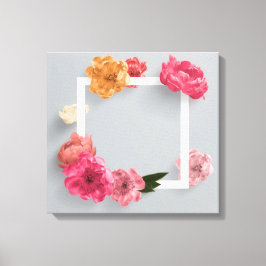 Bloem Lijst Canvas Afdruk