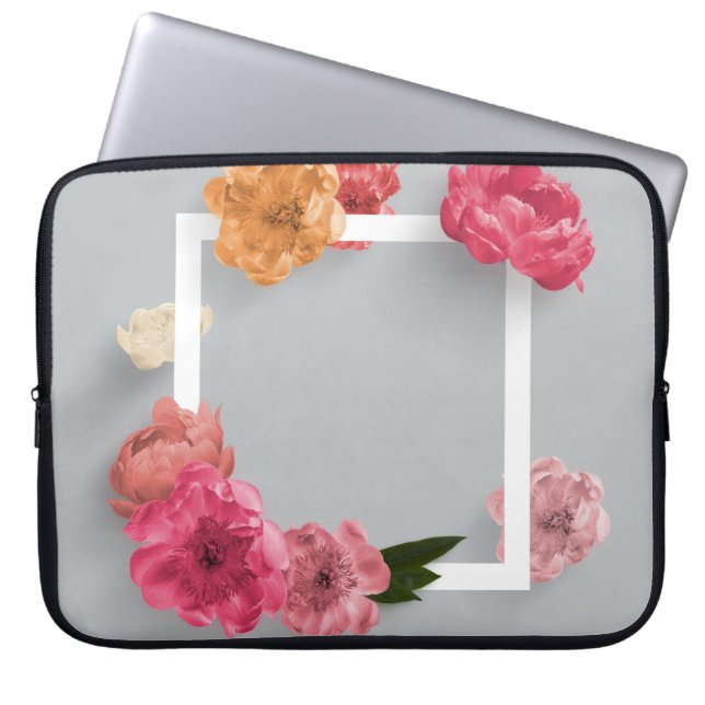 Bloem Lijst Laptop Sleeve (Voorkant)
