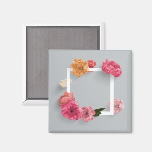 Bloem Lijst Magneet (Voorkant / Achterkant)